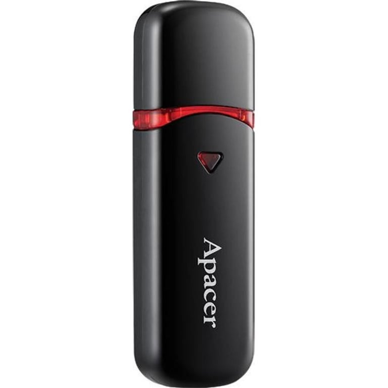 USB флеш накопичувач Apacer 32GB AH333 black USB 2.0 (AP32GAH333B-1) - фото 3