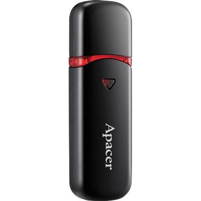 USB флеш накопичувач Apacer 64GB AH333 black USB 2.0 (AP64GAH333B-1) - фото 3