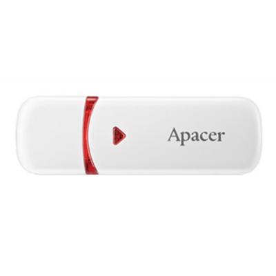 USB флеш накопичувач Apacer 64GB AH333 white USB 2.0 (AP64GAH333W-1) - фото 1