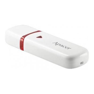 USB флеш накопичувач Apacer 64GB AH333 white USB 2.0 (AP64GAH333W-1) - фото 2