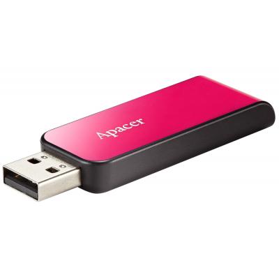 USB флеш накопичувач Apacer 32GB AH334 pink USB 2.0 (AP32GAH334P-1) - фото 3