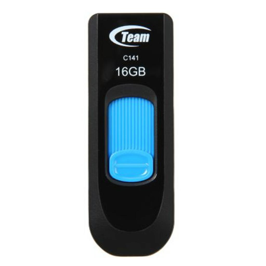 USB флеш накопичувач Team 16GB C141 Blue USB 2.0 (TC14116GL01) - фото 1 USB флеш накопичувач Team 16GB C141 Blue USB 2.0 (TC14116GL01) - фото 1
