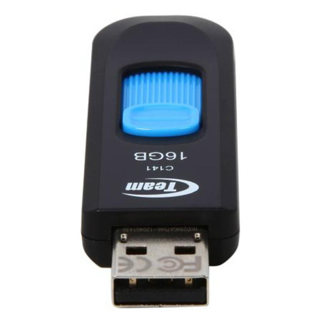 USB флеш накопичувач Team 16GB C141 Blue USB 2.0 (TC14116GL01) - фото 4 USB флеш накопичувач Team 16GB C141 Blue USB 2.0 (TC14116GL01) - фото 4