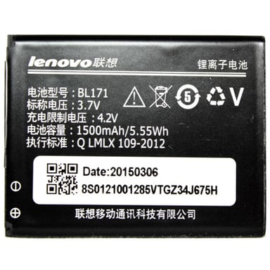 Акумуляторна батарея PowerPlant Lenovo A680 (BL171) (DV00DV6234) - фото 1