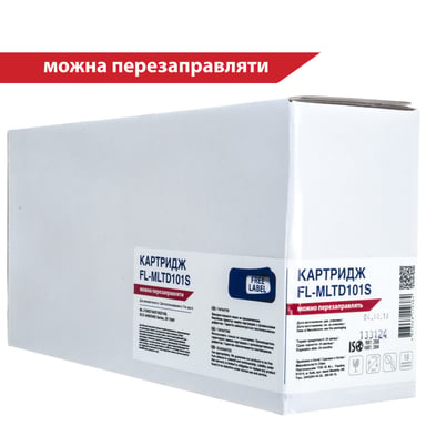 Картридж FREE Label SAMSUNG MLT-D101S (для ML-2160/ 2164/ 2165/ 2168, SCX-3400) (FL-MLTD101S) - фото 1