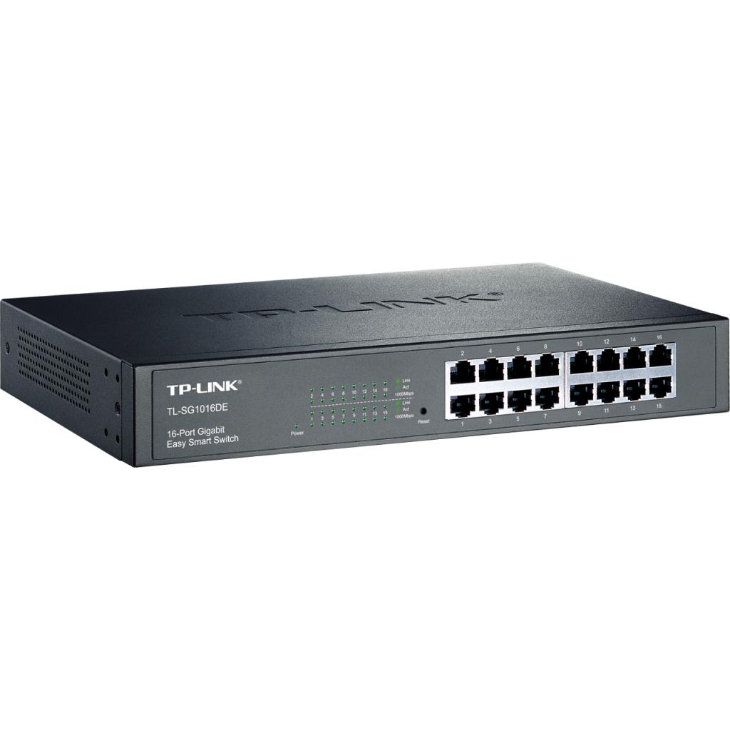Комутатор мережевий TP-Link TL-SG1016DE - фото 2 Комутатор мережевий TP-Link TL-SG1016DE - фото 2
