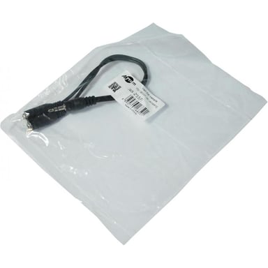 Кабель мультимедійний 3.5mm M to 2x3.5mm F 0.2m Atcom (16850) - фото 1