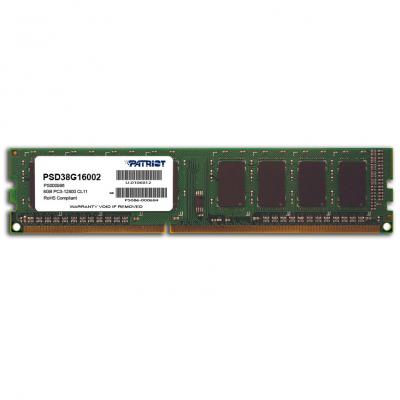 Модуль пам%27яті для комп%27ютера DDR3 8GB 1600 MHz Patriot (PSD38G16002) - головне фото