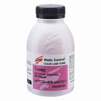 Тонер HP CLJ Enterprise Universal 40г Magenta Static Control (MPTCOL-40B-MAOS-P) - фото 1
