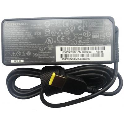 Блок живлення до ноутбуку Lenovo 65W 20V 3.25А разъем прямоугольный (pin inside) (PA-1900-081 / A40132) - фото 1