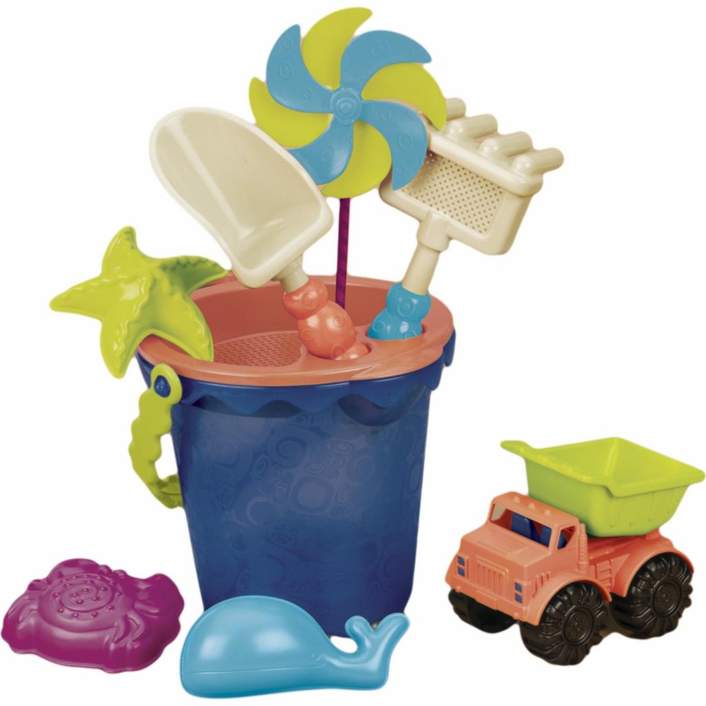 Іграшка для піску Battat Ведерце Море (BX1330Z) - фото 1