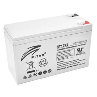 Батарея до ДБЖ Ritar AGM RT1272, 12V-7.2Ah (RT1272) - фото 1