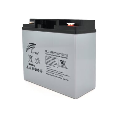 Батарея до ДБЖ Ritar AGM RT12170, 12V-17Ah (RT12170H) - фото 1