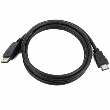 Кабель мультимедійний Display Port to HDMI 1.0m Cablexpert (CC-DP-HDMI-1M) - фото 1