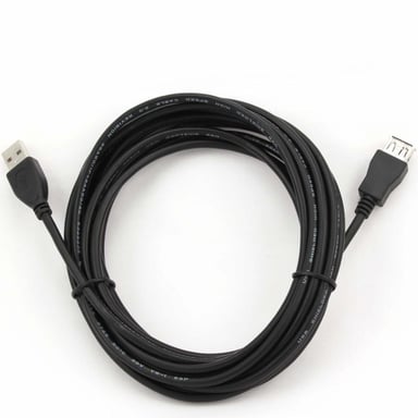 Дата кабель USB 2.0 AM/AF 4.5m Cablexpert (CCP-USB2-AMAF-15C) - фото 1