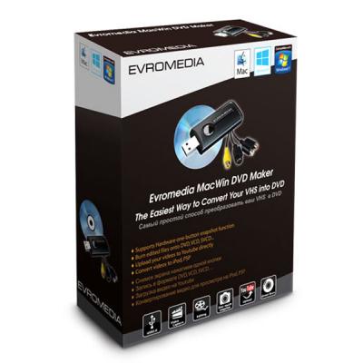 ТВ тюнер EvroMedia MacWin DVD Maker - фото 1