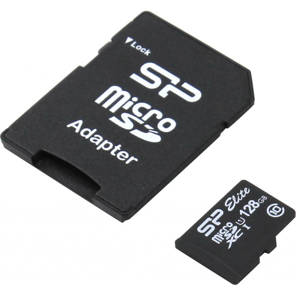 Карта пам%27яті Silicon Power 128Gb microSDXC class 10 (SP128GBSTXBU1V10SP)