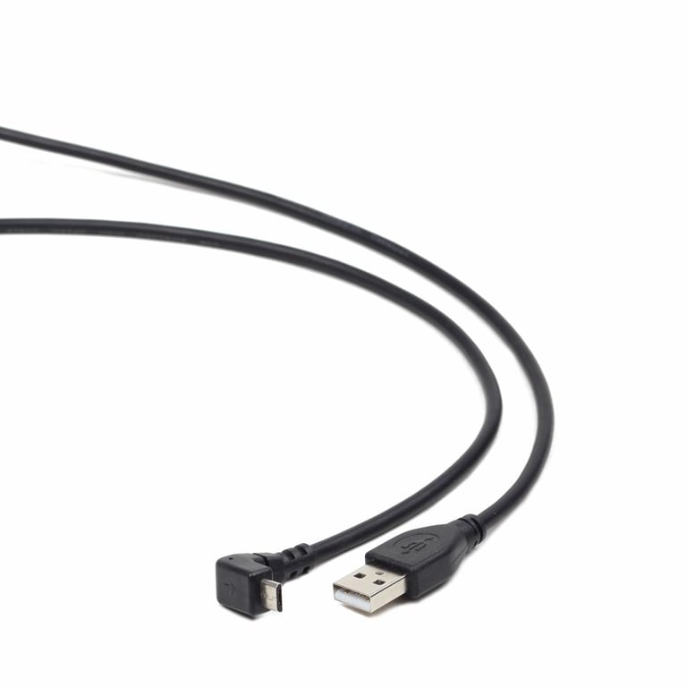 Дата кабель USB 2.0 AM to Micro 5P 1.8m 90° Cablexpert (CCP-mUSB2-AMBM90-6) - фото 2