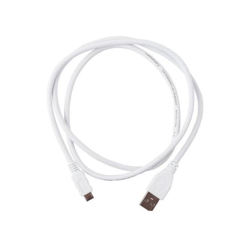 Дата кабель USB 2.0 AM to Micro 5P 1.0m Cablexpert (CCP-mUSB2-AMBM-W-1M) - фото 2