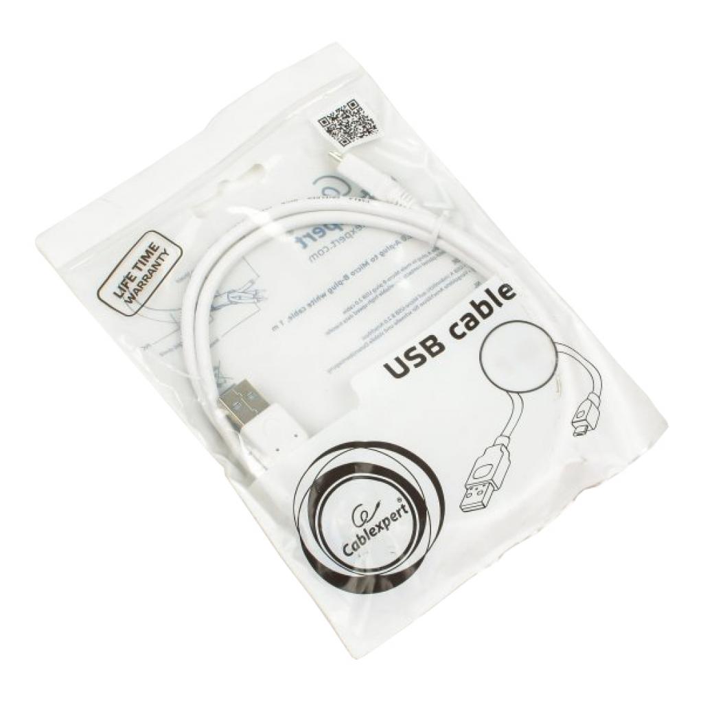 Дата кабель USB 2.0 AM to Micro 5P 1.0m Cablexpert (CCP-mUSB2-AMBM-W-1M) - фото 4 Дата кабель USB 2.0 AM to Micro 5P 1.0m Cablexpert (CCP-mUSB2-AMBM-W-1M) - фото 4
