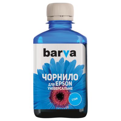 Чорнило Barva Epson universal 1, water-soluble, 180г CYAN (EU1-452) Чорнило Barva Epson universal 1, water-soluble, 180г CYAN (EU1-452)