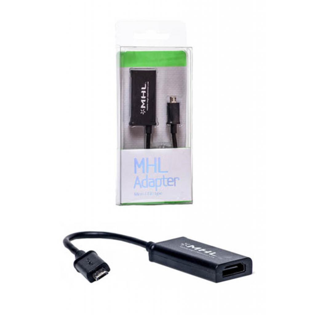 Перехідник micro USB to HDMI PowerPlant (KD00AS1240) - фото 1 Перехідник micro USB to HDMI PowerPlant (KD00AS1240) - фото 1