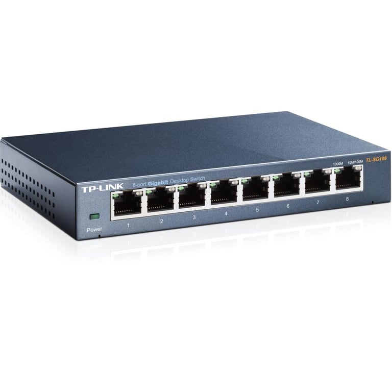 Комутатор мережевий TP-Link TL-SG108 - фото 2