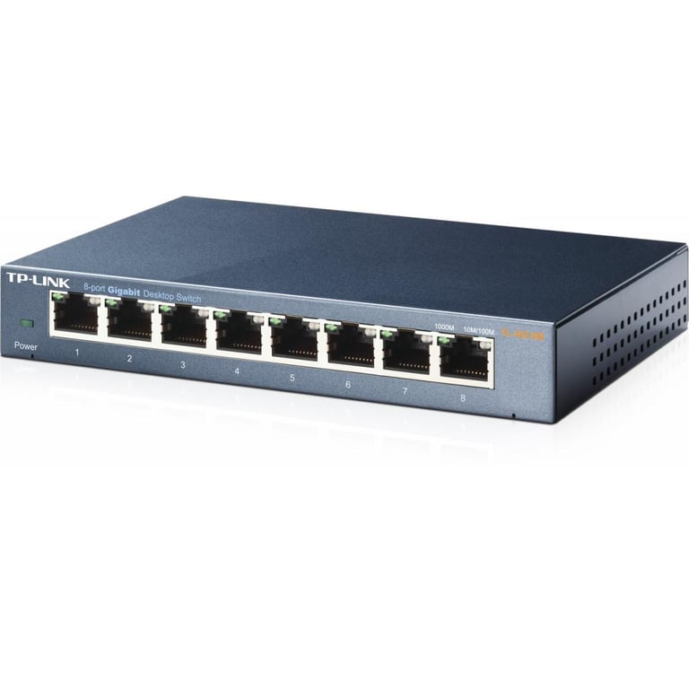 Комутатор мережевий TP-Link TL-SG108 - фото 3