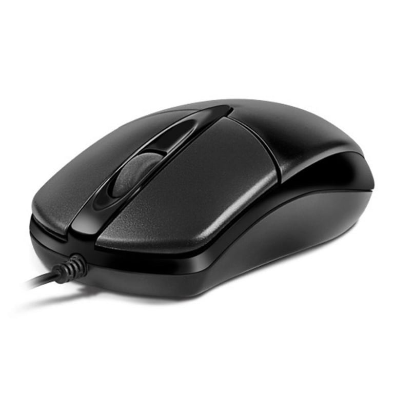 Мишка REAL-EL RM-211 USB Black - фото 1