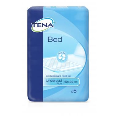 Пелюшки для малюків Tena Bed Plus 60х90 см 5 шт (7322540247879/7322540801934) - фото 1