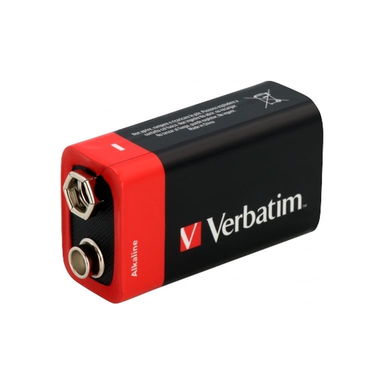 Батарейка Verbatim Крона Alcaline 9V * 1 (49924) - фото 4