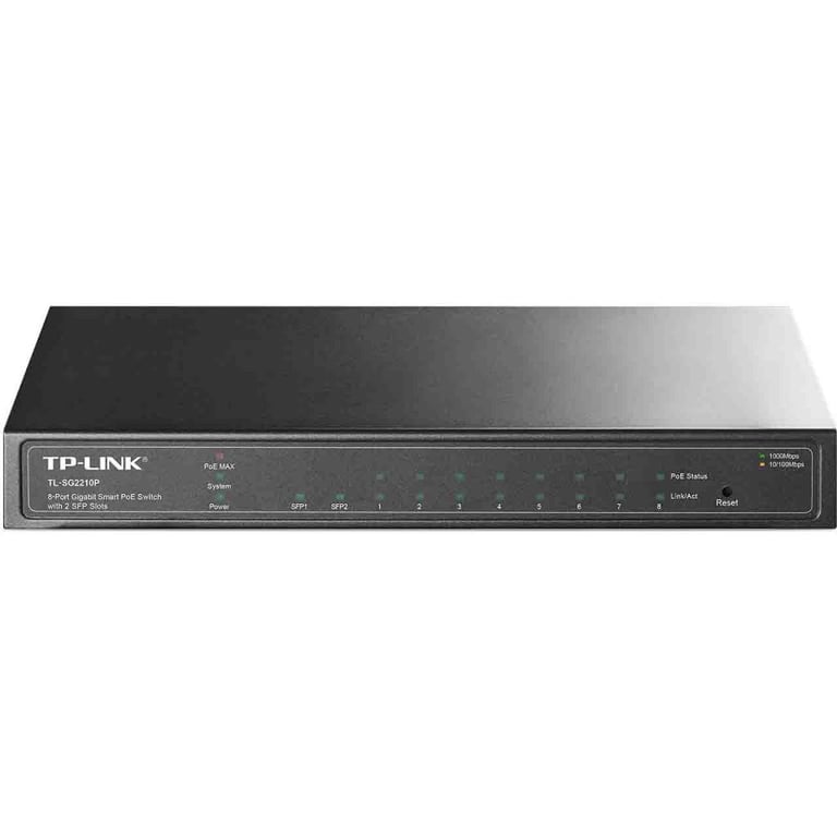 Комутатор мережевий TP-Link TL-SG2210P - фото 1