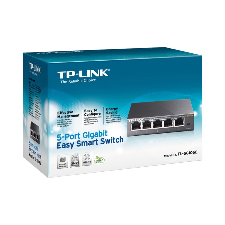 Комутатор мережевий TP-Link TL-SG105E - фото 4