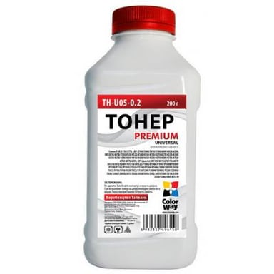 Тонер HP LJ P1005/1102/1010/2035 Premium Universal ColorWay (TH-U05-0.2) - фото 1