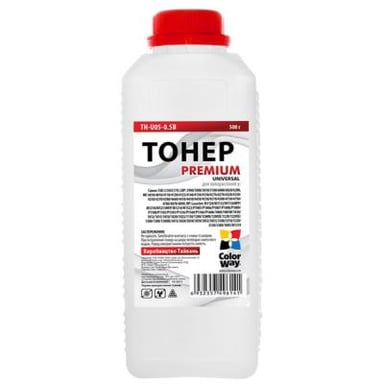 Тонер HP LJ P1005/1102/1010/2035 Premium Universal ColorWay (TH-U05-0.5B) - фото 1