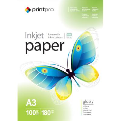 Фотопапір PrintPro A3 (PGE180100A3) Фотопапір PrintPro A3 (PGE180100A3)