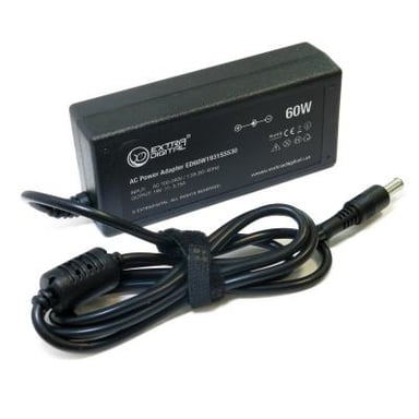 Блок живлення до ноутбуку Extradigital Samsung 19V, 3.15A, 60W (5.5x3.0) (PSS3812) - фото 1