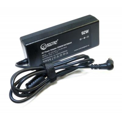 Блок живлення до ноутбуку Extradigital Sony 19.5V, 4.7A, 92W (6.0x4.4) (PSS3814) - фото 1 Блок живлення до ноутбуку Extradigital Sony 19.5V, 4.7A, 92W (6.0x4.4) (PSS3814) - фото 1