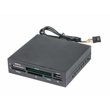 Зчитувач флеш-карт Gembird FDI2-ALLIN1-02-B - фото 1