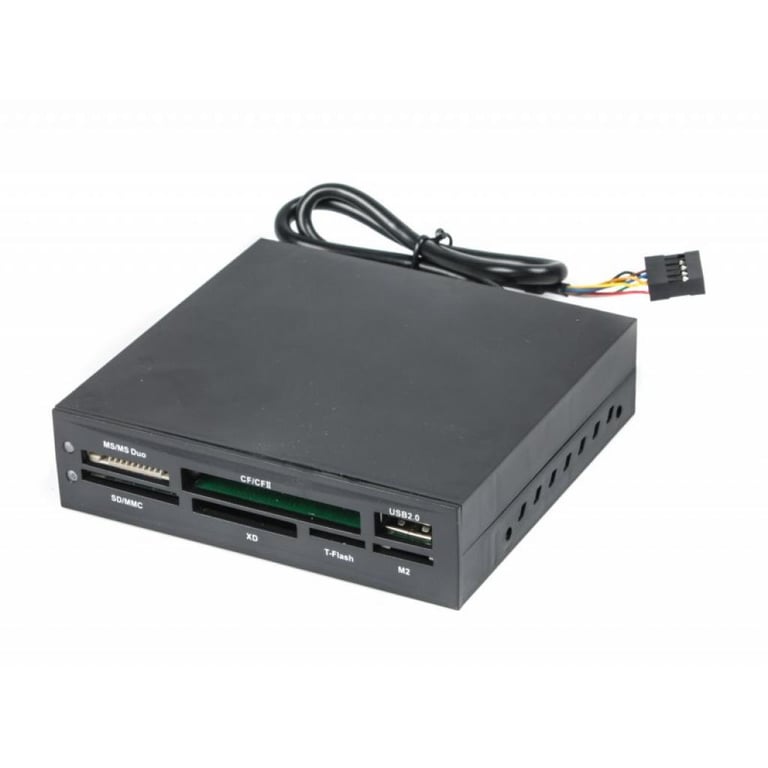 Зчитувач флеш-карт Gembird FDI2-ALLIN1-02-B - фото 1