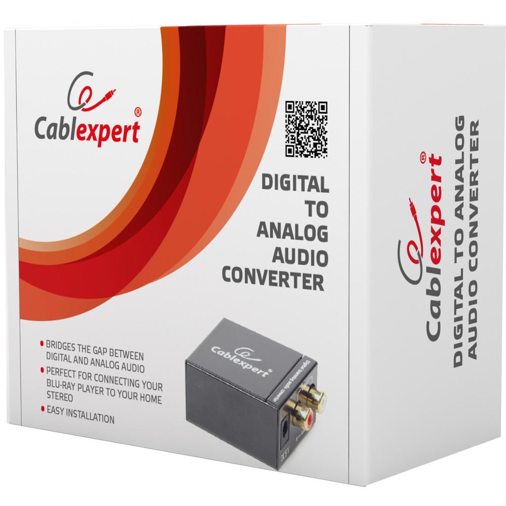 Конвертор Cablexpert Digital to analog audio (DSC-OPT-RCA-001) - фото 7 Конвертор Cablexpert Digital to analog audio (DSC-OPT-RCA-001) - фото 7