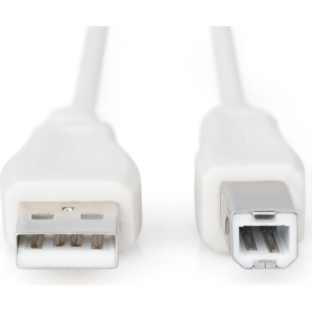 Кабель для принтера USB 2.0 AM/BM 3.0m Digitus (AK-300102-030-E) Кабель для принтера USB 2.0 AM/BM 3.0m Digitus (AK-300102-030-E)