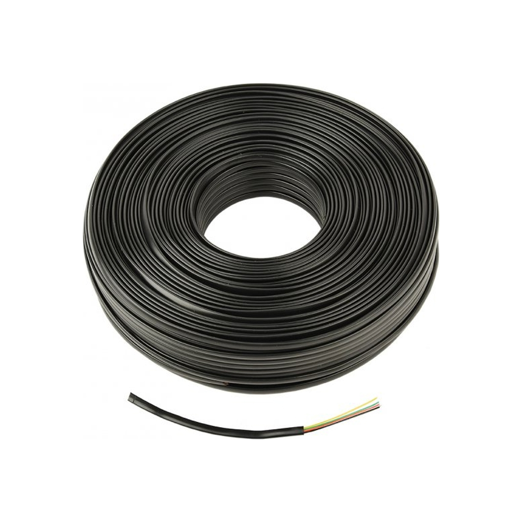 Кабель телефонний Cablexpert TC1000S-100M-B - фото 1 Кабель телефонний Cablexpert TC1000S-100M-B - фото 1