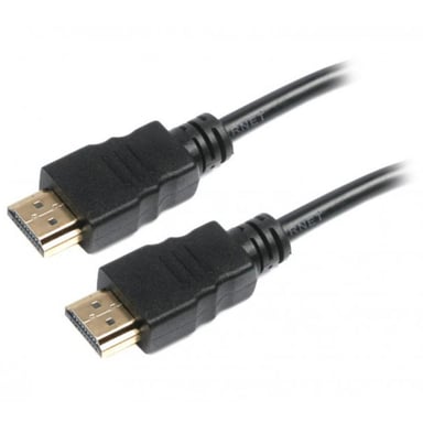 Кабель мультимедійний HDMI to HDMI 0.5m Maxxter (V-HDMI4-0.5M) - фото 1