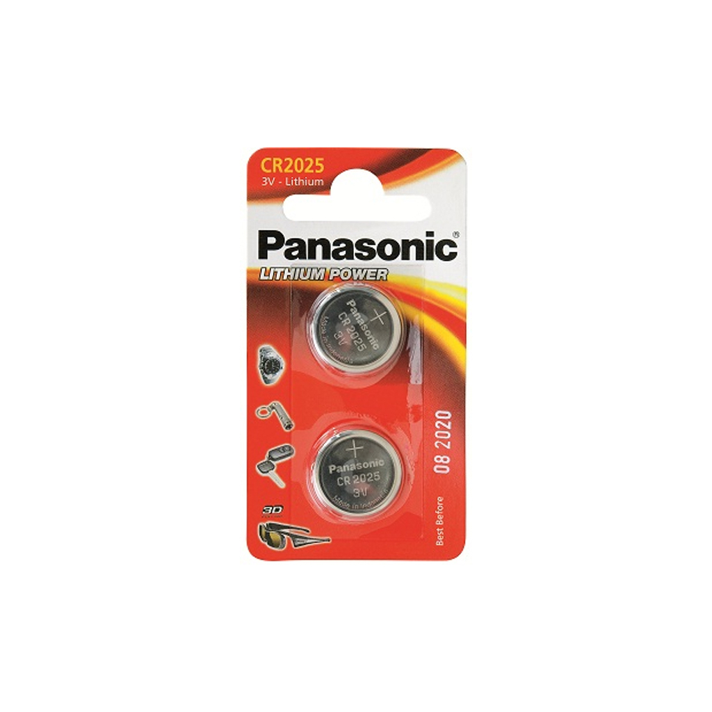 Батарейка Panasonic CR 2025 * 2 LITHIUM (CR-2025EL/2B) Батарейка Panasonic CR 2025 * 2 LITHIUM (CR-2025EL/2B)