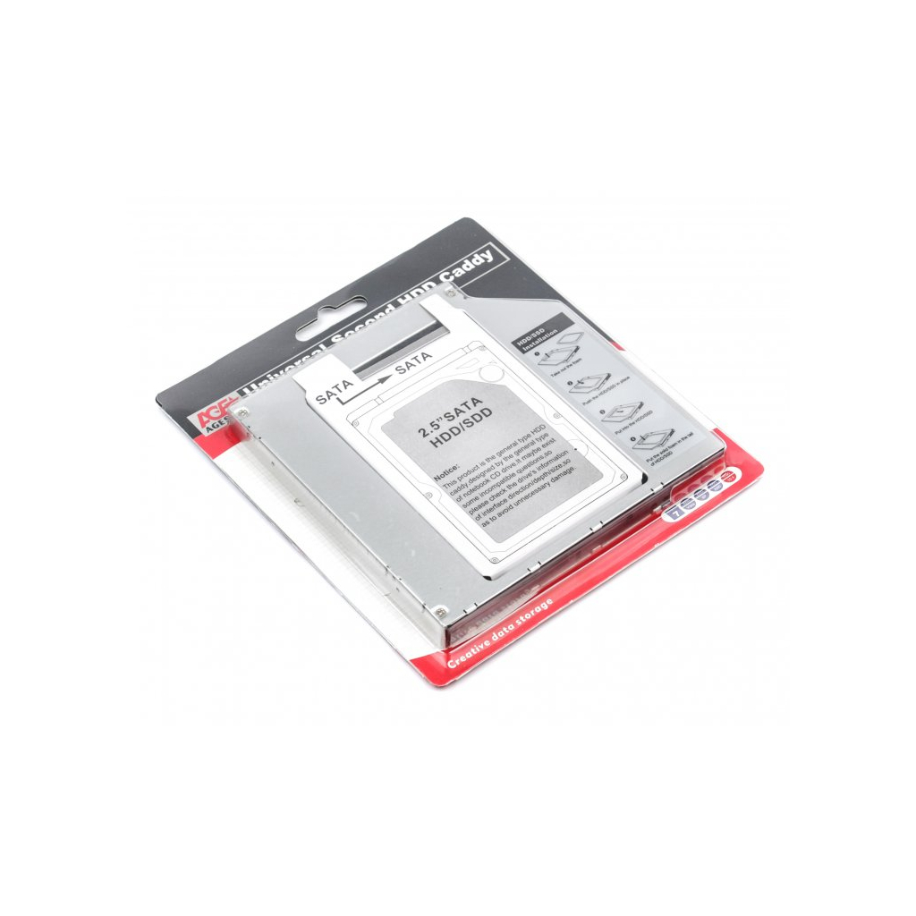 Фрейм-перехідник AgeStar HDD 2.5'' to 5.25" (12.5 мм) (SSMR2S) - фото 2 Фрейм-перехідник AgeStar HDD 2.5'' to 5.25" (12.5 мм) (SSMR2S) - фото 2