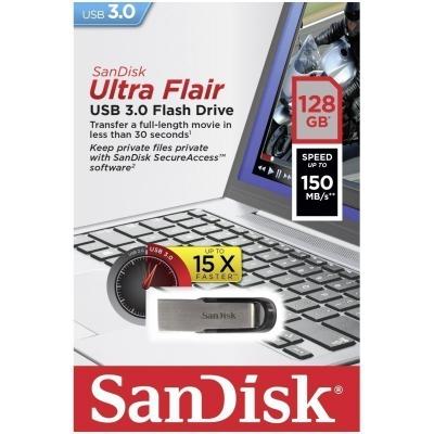 USB флеш накопичувач SanDisk 128GB Flair USB 3.0 (SDCZ73-128G-G46) - фото 5