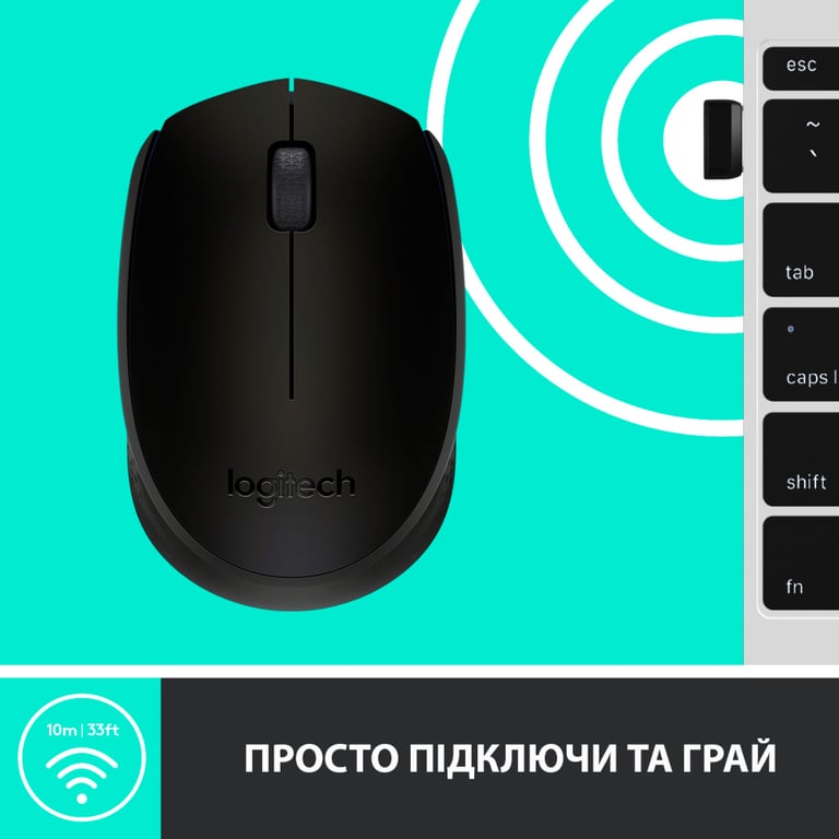 Мишка Logitech M170 Grey (910-004642) - фото 6