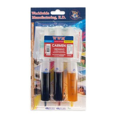 Заправочний набір WWM Canon (3 x 20мл) C/M/Y CARMEN (IR3.CARMEN/C) - фото 1 Заправочний набір WWM Canon (3 x 20мл) C/M/Y CARMEN (IR3.CARMEN/C) - фото 1