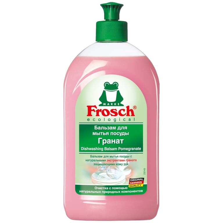 Засіб для ручного миття посуду Frosch Гранат 500 мл (4001499115233/4001499964527) - фото 2